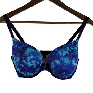 Victoria Secret Pink Wear Everwear Push Up Pigeonnant Tie Dye Bra 34DD
